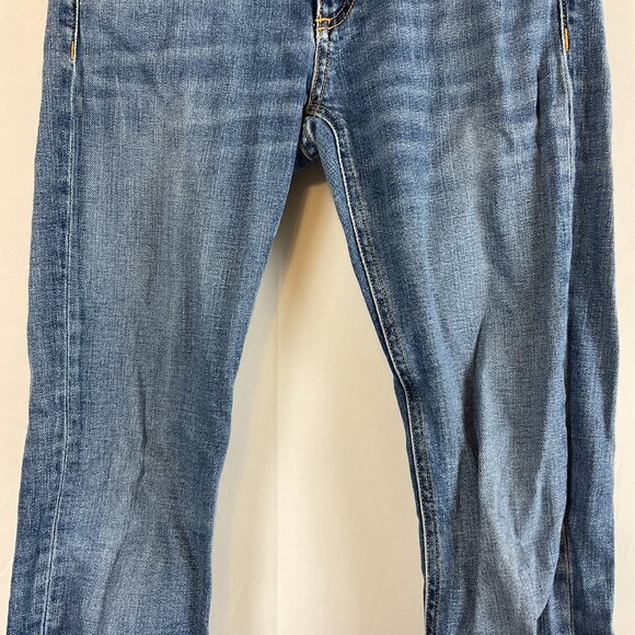 Rag & Bone Dre Jeans 24 Blue Raw Hem - Picture 3 of 11